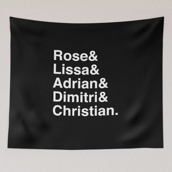 Item preview, Rose & Lissa & Adrian & Dimitri & Christian. (Vampire Academy) (Inverse) designed and sold by Kitmagic.