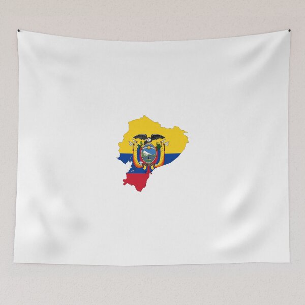 Item preview, Flag Map of Ecuador  designed and sold by abbeyz71.