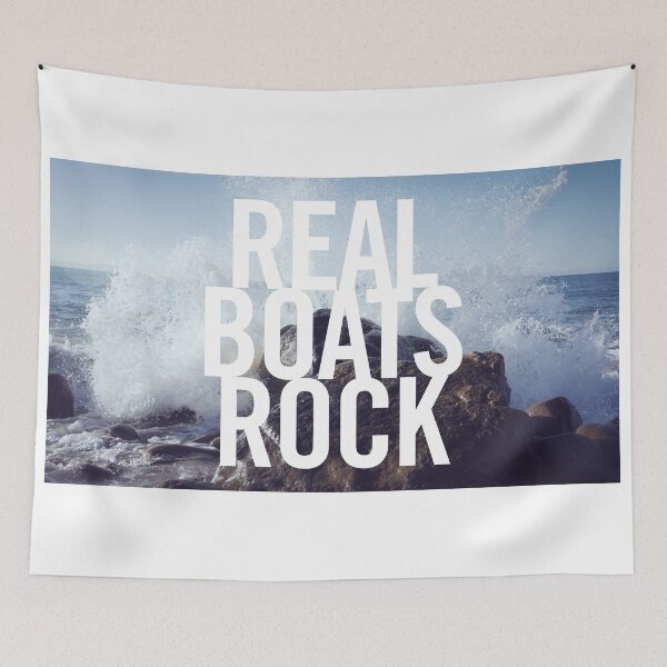 Item preview, Real Boats Rock designed and sold by Sophie Kirschner.