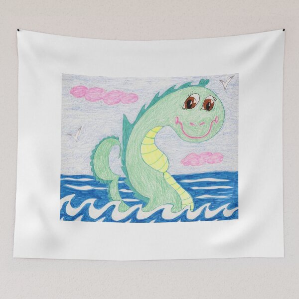 Item preview, Albert The Sea Serpent designed and sold by pinkyjainpan.