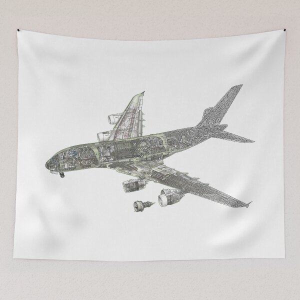 Item preview, Airbus A 380 cutaway designed and sold by DrTigrou.