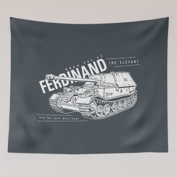 Item preview, Destructor de tanques Ferdinand designed and sold by b24flak.