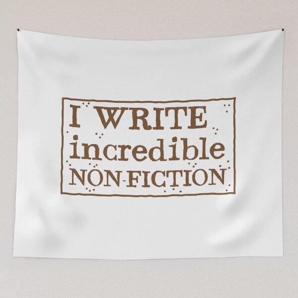 Item preview, I WRITE incredible non-fiction designed and sold by jazzydevil.