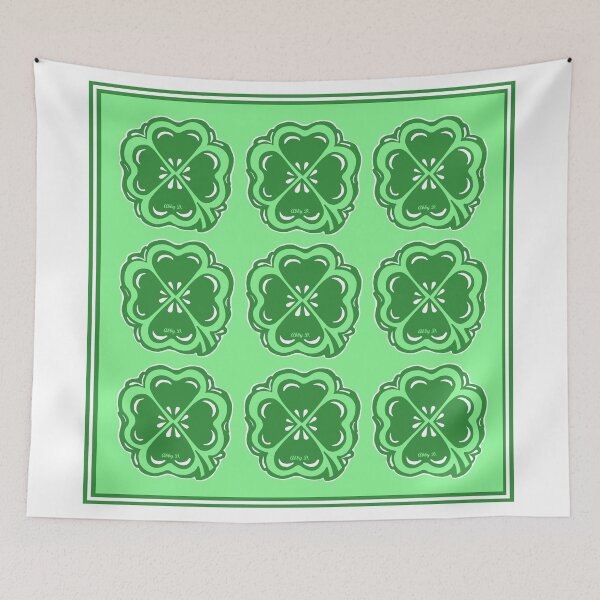 Item preview, Lucky Clovers Pattern designed and sold by Abigail Davidson.