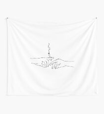 Smoke graphic Wall Tapestry