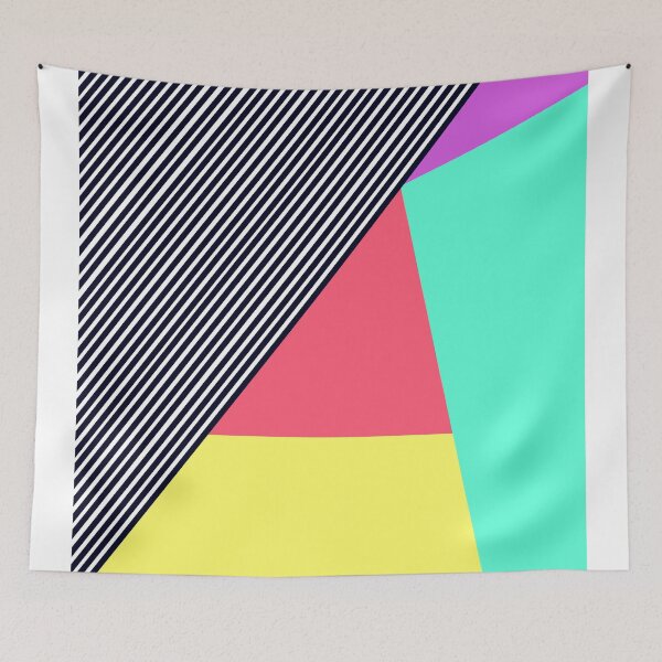Item preview, Modern Stripes and Color Block Geometric Pattern designed and sold by Blkstrawberry.