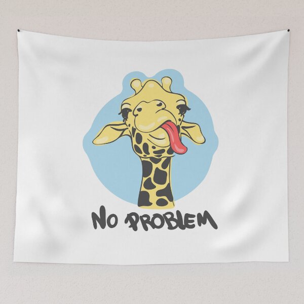 Item preview, No problem derpy giraffe designed and sold by Boscar.