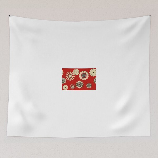 Item preview, Les Fleurs sur Rouge designed and sold by MAMMAJAMMA.