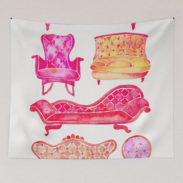 Item preview, Victorian Lounge – Pink Palette designed and sold by Cat Coquillette.
