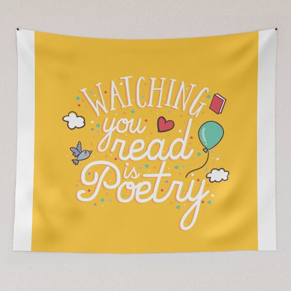 Item preview, Watching you read is poetry designed and sold by Blanca Montiel Roman.