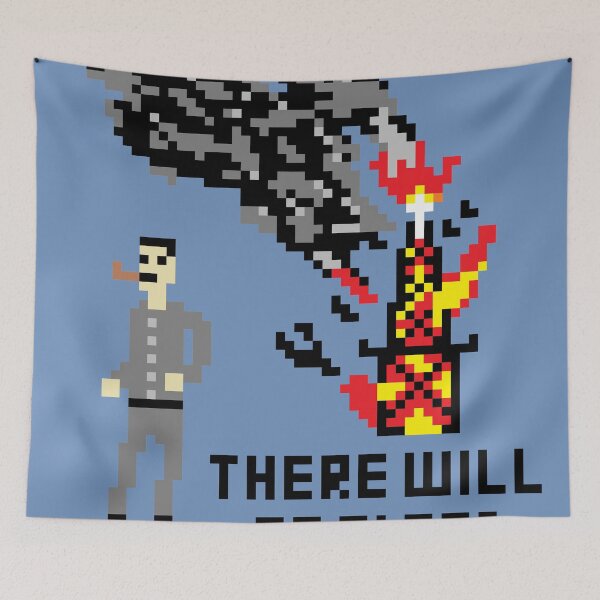 Item preview, There Will Be Blood Pixel designed and sold by scribbledeath.