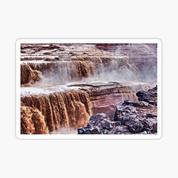 Chocolate Falls Sticker