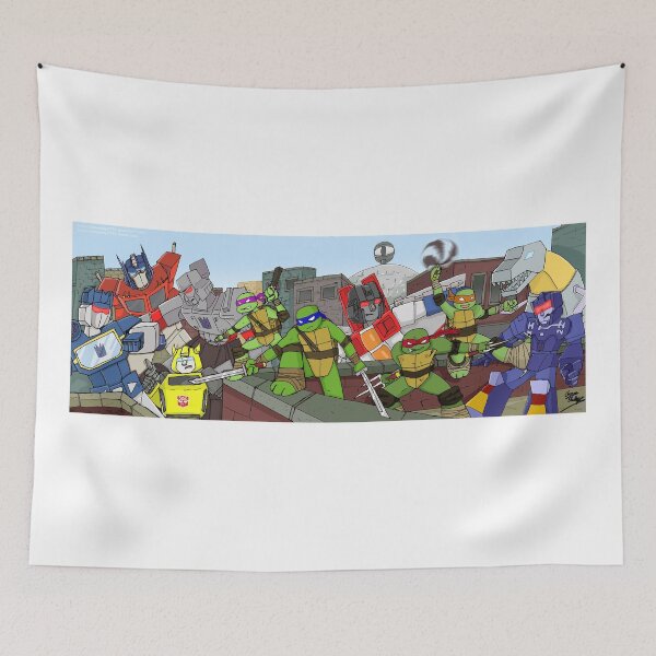 Item preview, tmnt and transformers designed and sold by demonology7789.