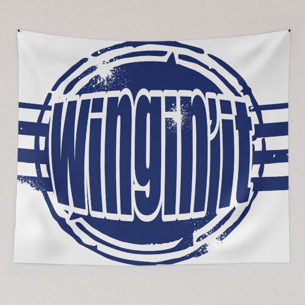 Item preview, Wingin' it  designed and sold by rustyredbubble.