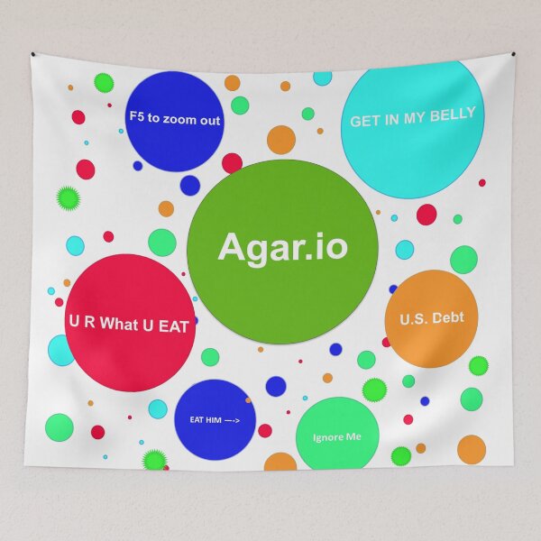 Item preview, Agario assortment of nicknames designed and sold by MiE Designs.