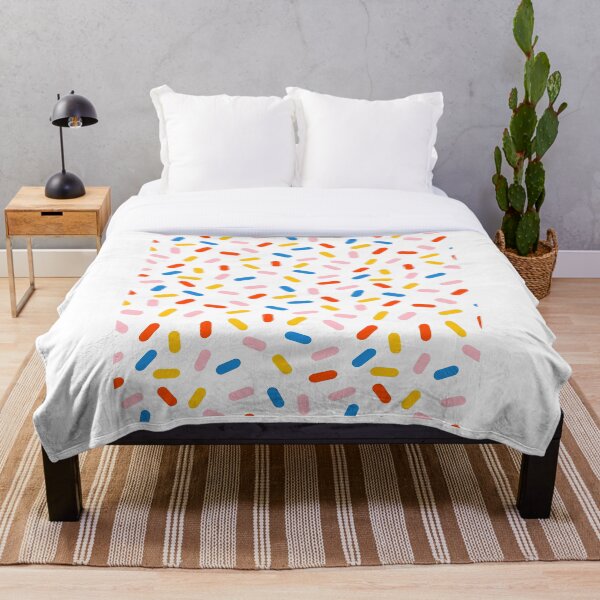 Item preview, Sprinkles modern minimal abstract simple retro throwback 1980's style neon primary colors dots  designed and sold by wackadesigns.