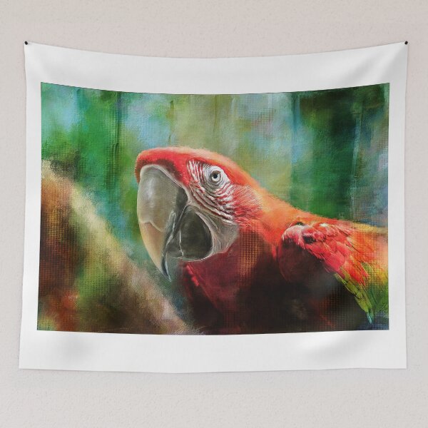 Item preview, Green Winged Macaw designed and sold by Lois  Bryan.