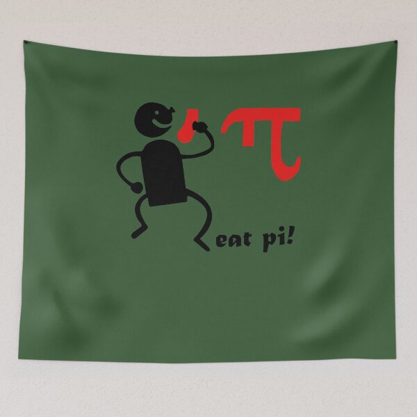 Item preview, Funny eat pi designed and sold by Nitronus.