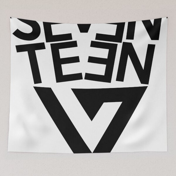 Item preview, Seventeen text + logo designed and sold by PaolaAzeneth.