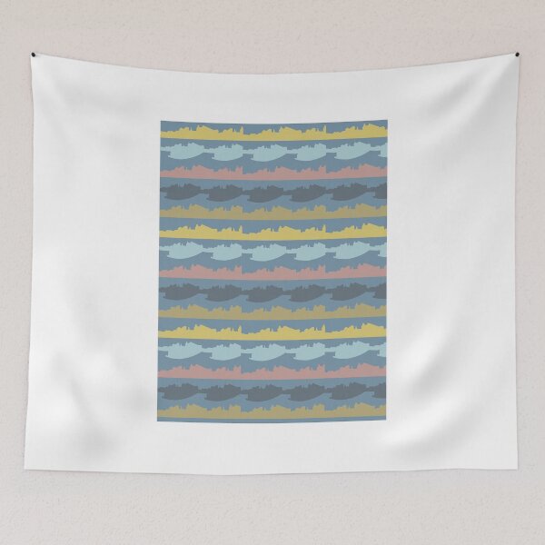 Item preview, buildings in a line designed and sold by ShannonDownward.