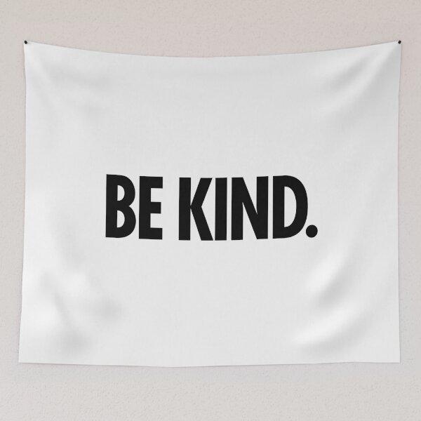 Item preview, Be Kind - Bold Black Type designed and sold by SaraduJour.