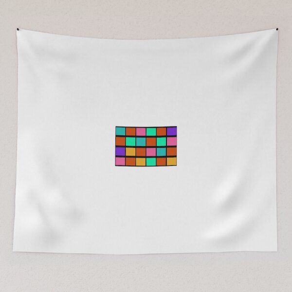 Item preview, Colourful Grid Pattern designed and sold by TheWrongCentury.