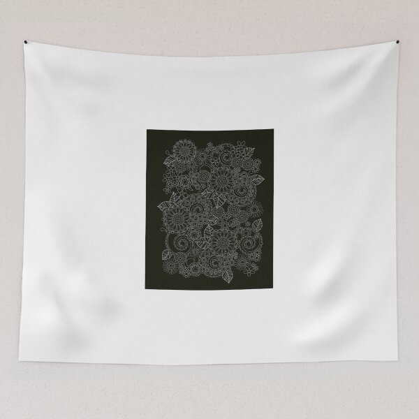 Item preview, Black and white mandala designed and sold by faeriestar.