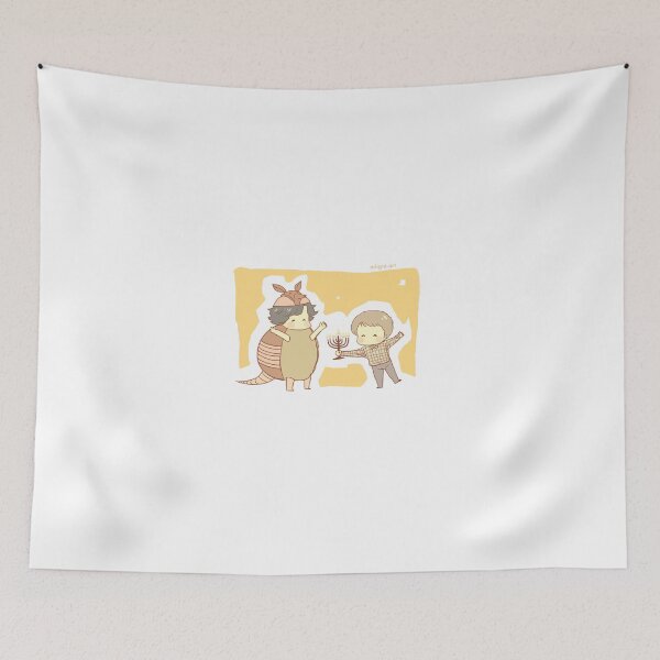 Item preview, Hanukkah & the Holiday Armadillo designed and sold by addigni.
