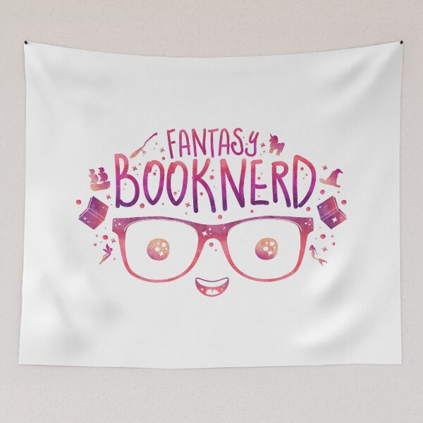 Item preview, Fantasy Booknerd designed and sold by Blanca Montiel Roman.