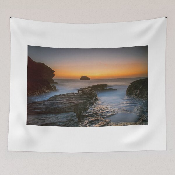 Item preview, End of the day at Trebarwith strand north Cornwall designed and sold by eddiej.