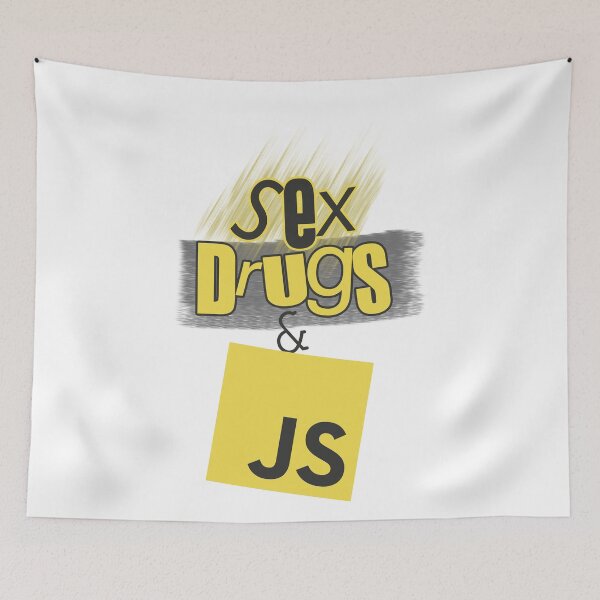 Item preview, Sex, drugs and JavaScript designed and sold by Inmakia.