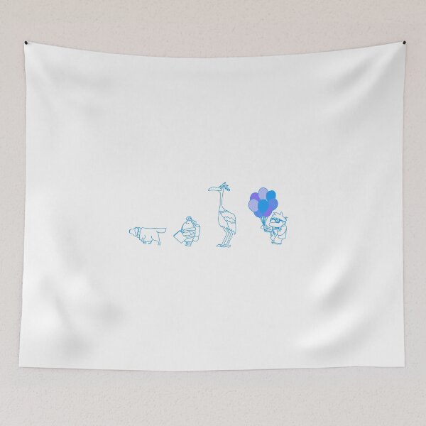 Item preview, Up! Blue balloons. designed and sold by KaizokuLottie.