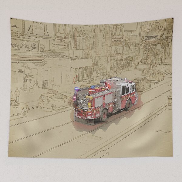 Item preview, NYC Fire Engine designed and sold by Splats.