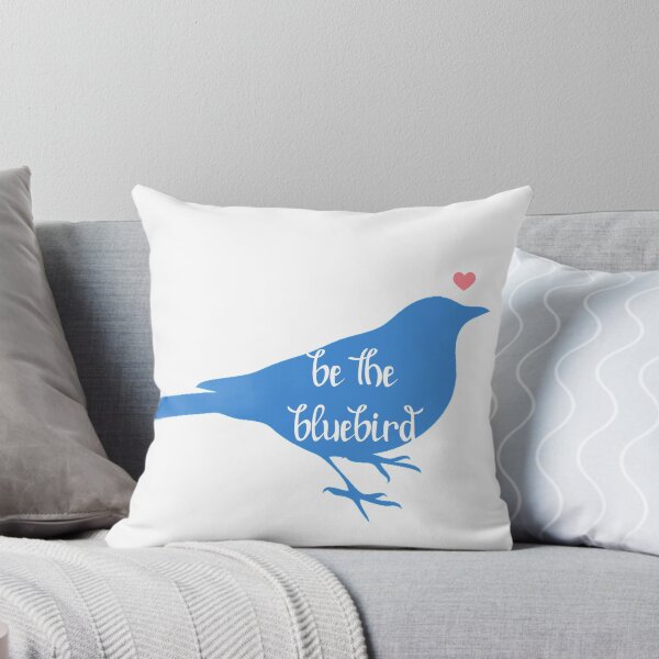 Item preview, Bluebird of Happiness, Be the Bluebird, Positivity and Kindness designed and sold by Furkid Studio.