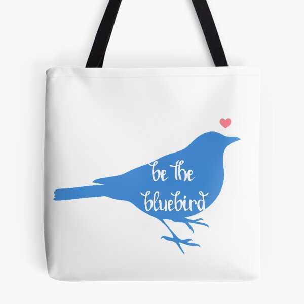 Item preview, Bluebird of Happiness, Be the Bluebird, Positivity and Kindness designed and sold by Furkid Studio.