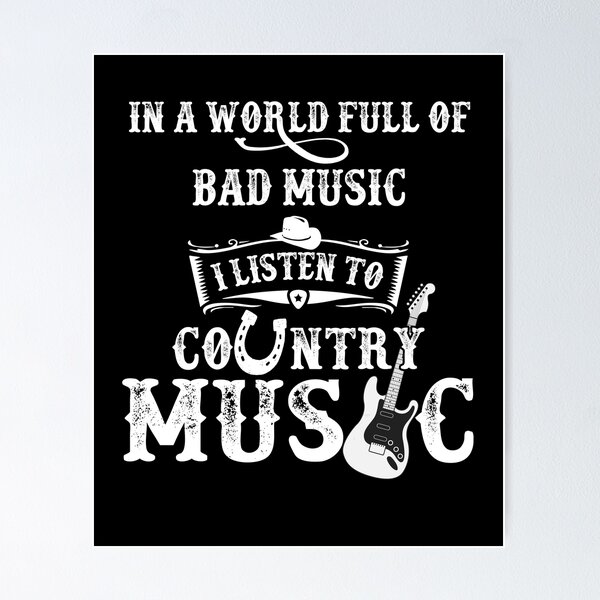 Artikelvorschau, Country Musik Herz Gitarre Rodeo Nashville Roadtrip Cowboy entworfen und verkauft von DSWShirts.