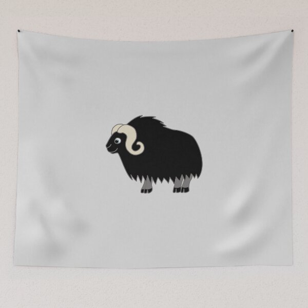 Item preview, Black Buffalo with Horns designed and sold by Grifynne.