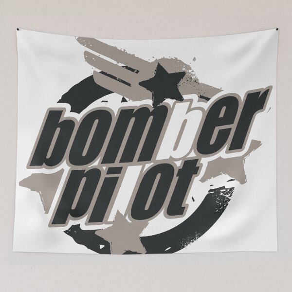 Item preview, Bomber Pilot designed and sold by rustyredbubble.