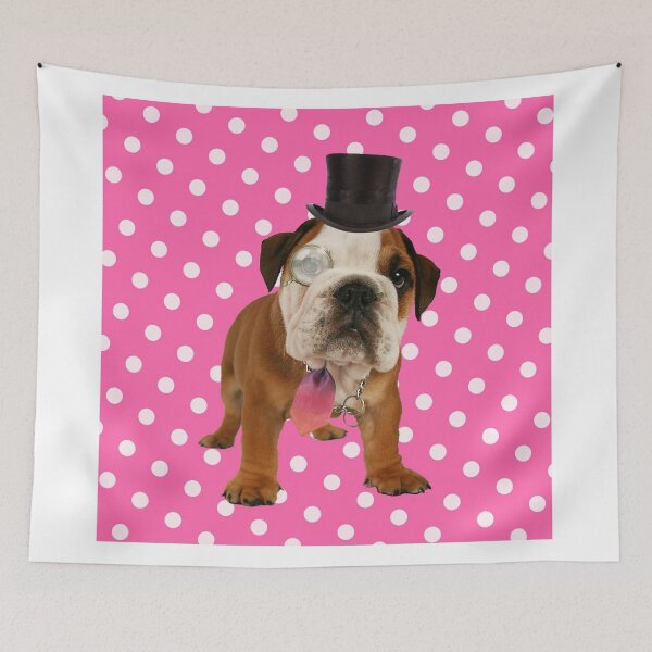Item preview, British Bulldog Puppy designed and sold by The Curious Dog Shop.