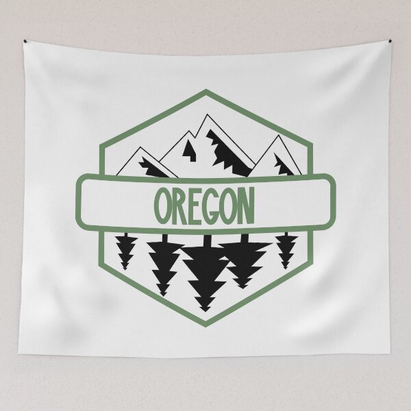 Item preview, Oregon Tree/Mountian Badge designed and sold by lawjfree.