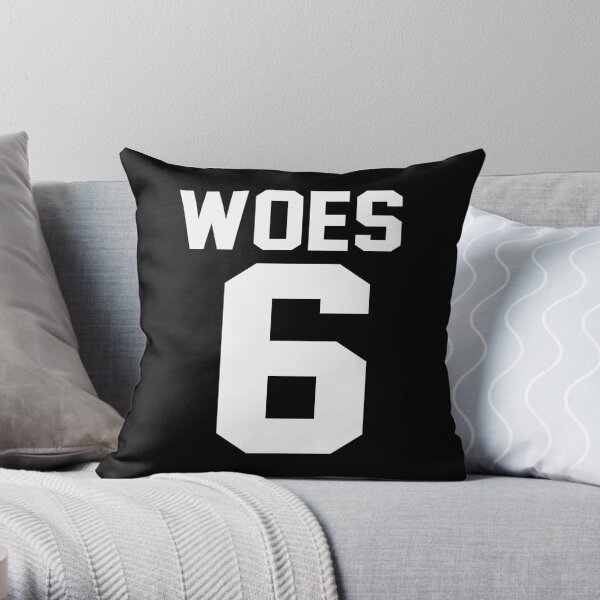 Woes Throw Pillow