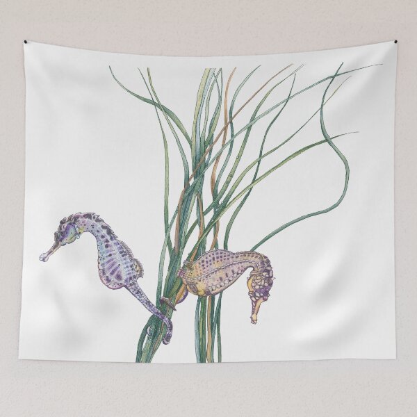 Item preview, Seahorses in Seagrass designed and sold by aliciapuran.