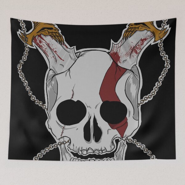Item preview, "Skull of Sparta." | God of War | Mortal Kombat designed and sold by Pride98.