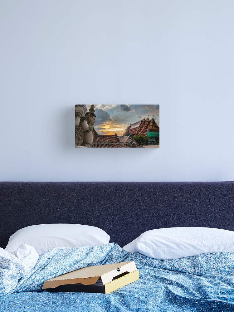 Thumbnail 2 of 3, Canvas Print, Color To My Sunset designed and sold by darren-j-mcleod.