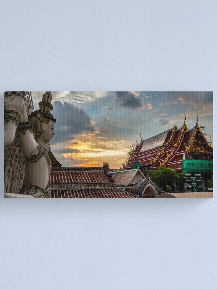 Thumbnail 1 of 3, Canvas Print, Color To My Sunset designed and sold by darren-j-mcleod.