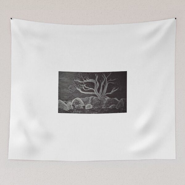 Item preview, Juniper Tree in Black and White designed and sold by brusling.