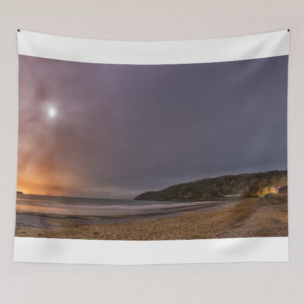 Item preview, Oxwich Bay with the Moon, Gower designed and sold by Dan Santillo.