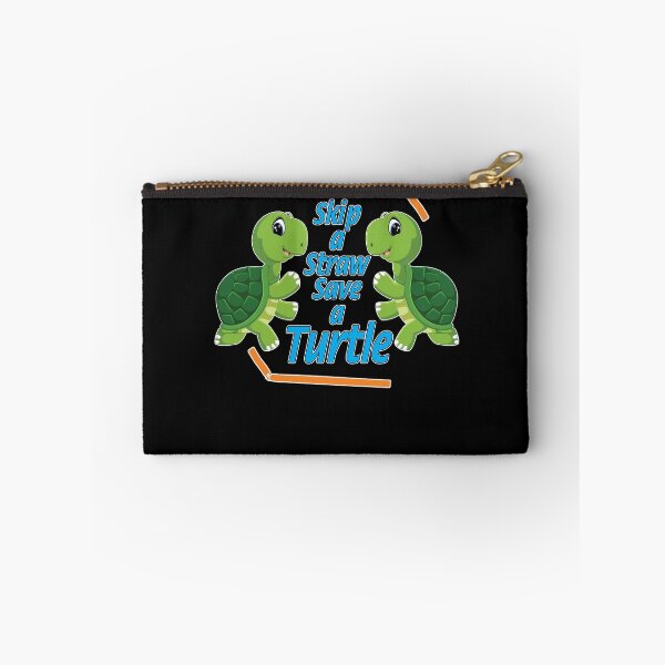 Item preview, Plastic Free Environment Strawless Skip Straw Turtle Shirt designed and sold by DSWShirts.