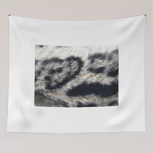 Item preview, Snow leopard pattern  designed and sold by StudioCorvid.