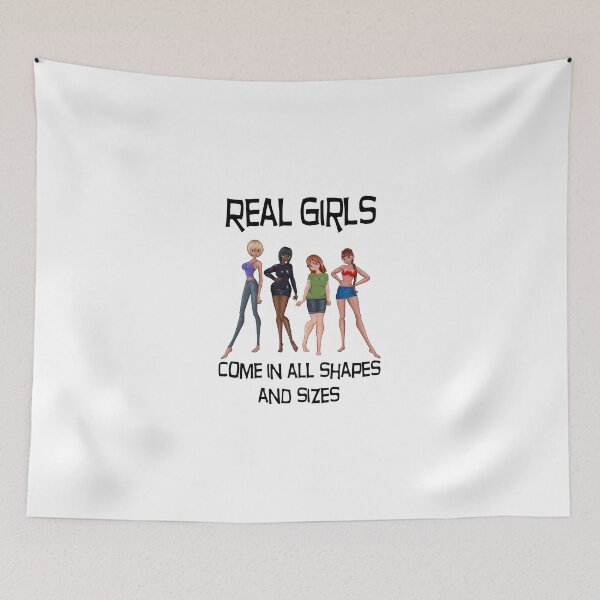 Item preview, Real Girls come in all shapes and sizes designed and sold by Octavia-Moon.